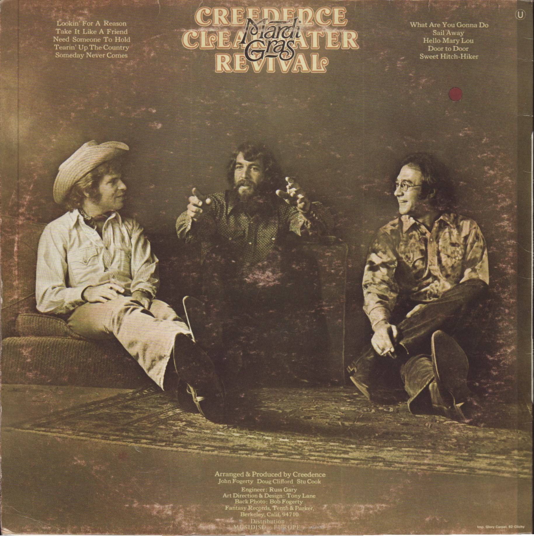 Creedence Clearwater Revival Mardi Gras [lp ak Fr]
